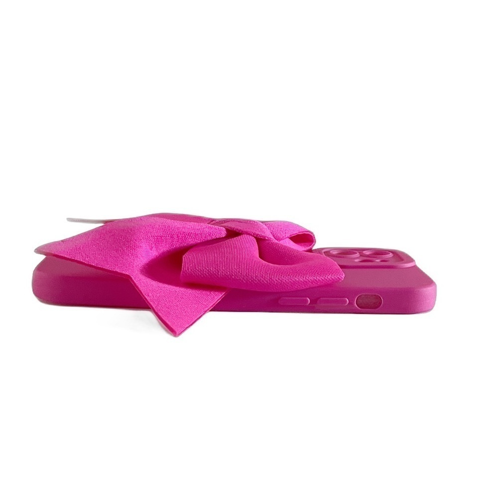 Pink Ribbon iPhone Silicone Case in iPhone 14 Plus,14 Pro Max,14 Pro & 13 Pro - Picture 2 of 7